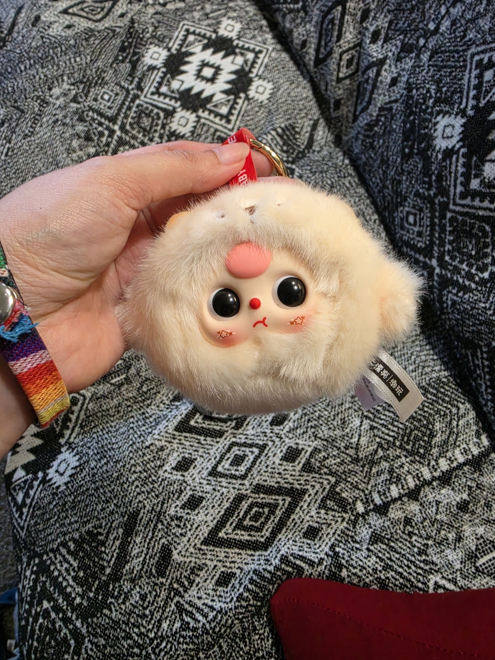 Baby Three Zodiac Sheep Keychain -